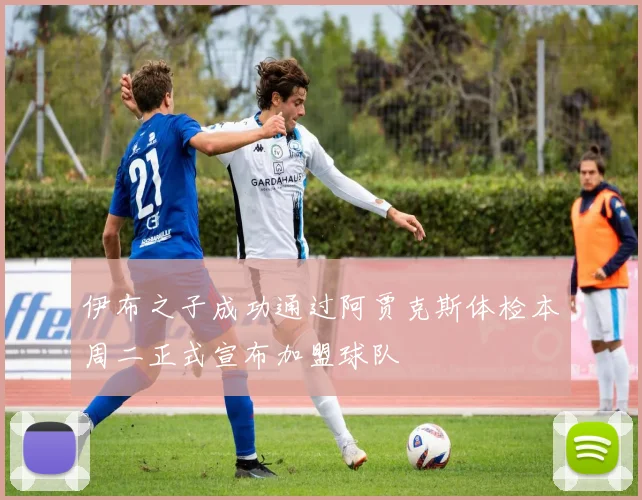 伊布之子成功通过阿贾克斯体检本周二正式宣布加盟球队