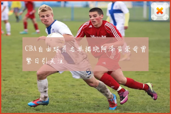 CBA自由球员名单揭晓阿泽黄荣奇曾繁日引关注